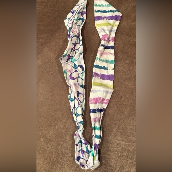Vintage Hard to Find Silk Coach Skinny Scarf - Picture 1 of 7